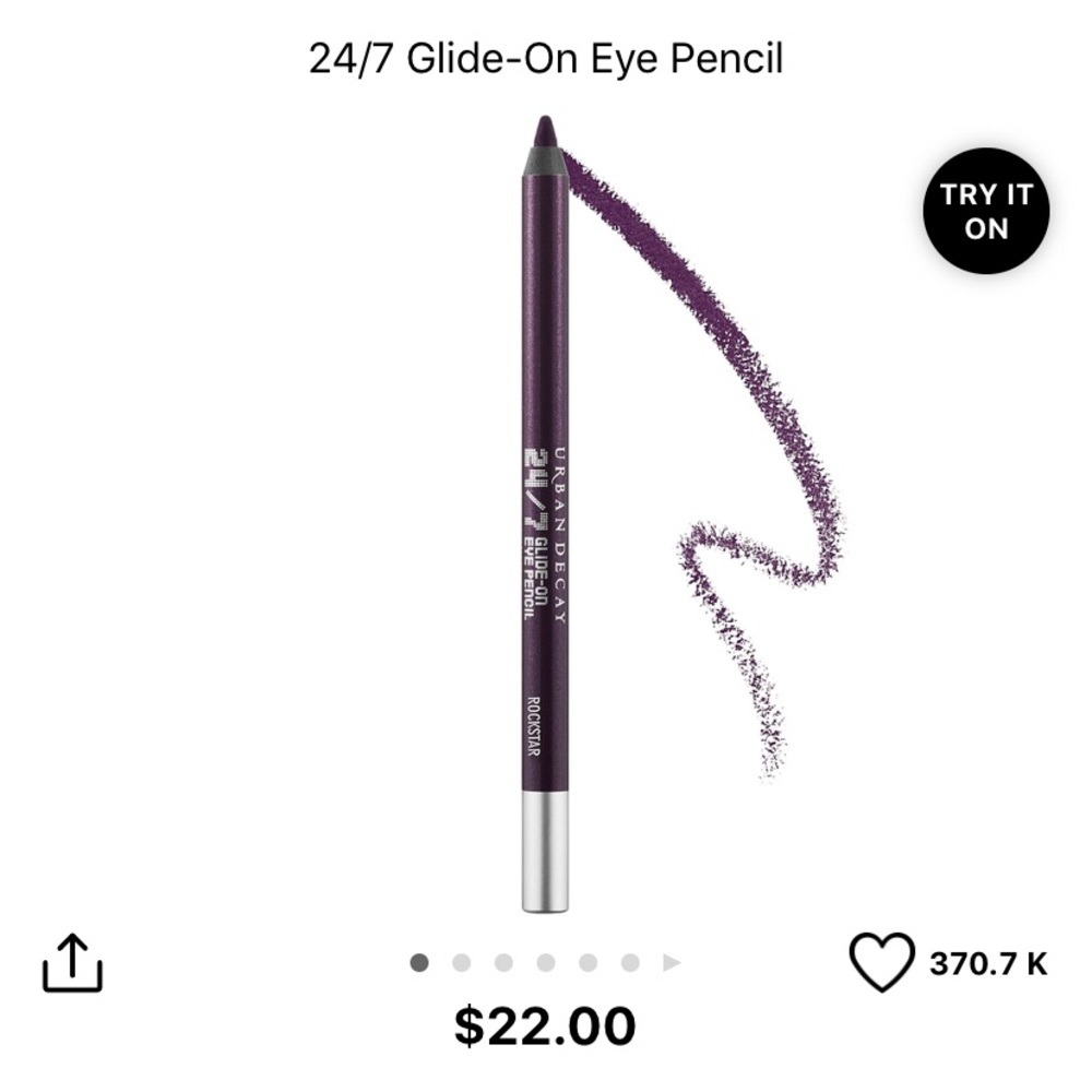 Urban Decay 24/7 Glide-on eyeliner in rockstar